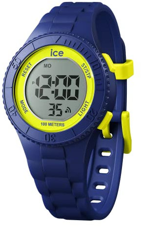 Ice-Watch - ICE digit Navy yellow - Orologio blu da Bambini con Cinturino in plastica - 021273 (Extra small)