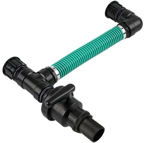 REKUBIK IBC Adapter S60x6-2 IBC nebeneinander Tankverbindung Schlauch Größe 50mm (2)