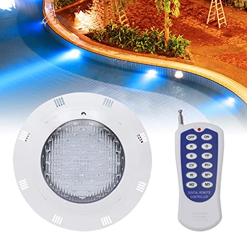 Bazargame 45W RGBW LED Poolbeleuchtung LED Scheinwerfer Unterwasser Mit Fernbedienung 4500lm IP68 Wasserdichte Schwimmbad Unterwasserleuchten