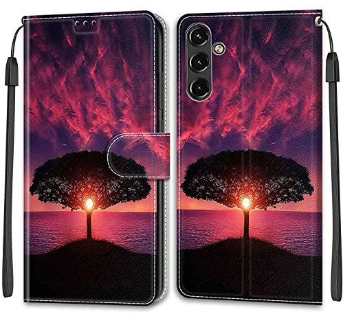Funda para Samsung Galaxy A14 4G / Samsung Galaxy A14 5G,[Cierre Magnético] [Función de Soporte] [Protección Completa] Carcasa Magnética para Samsung Galaxy A14 4G / Samsung Galaxy A14 5G