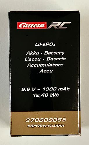 Carrera - 370600085 - LiFePo4 AKKU 9,6V 1300mAH