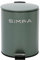 simpa 5L 5 Litre Matt Green Slim Soft-Closing Pedal Dustbin.