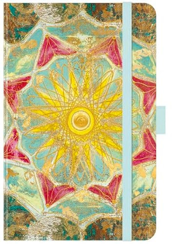 Premium Timer Small Sicilia - Kalender 2025 - Korsch-Verlag - Taschenkalender A6 mit Stifthalter, Lesebändchen und Zetteltasche - eine Woche auf 2 Seiten - 9 cm x 14 cm