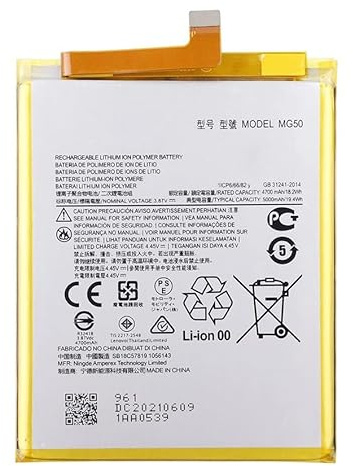 Compatible MG50 Internal Battery for Motorola Moto G9+ Plus 5000mAh XT2087