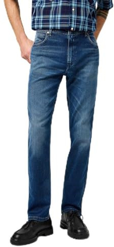 WRANGLER - Jeans Herren - Regular Straight Fit - Greensboro - Denim Dusk