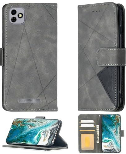 CWEIYUSHU hülle Für Opel Mobile Smart 55q Hülle Case Handyhülle Schutzhülle BF05 Grey