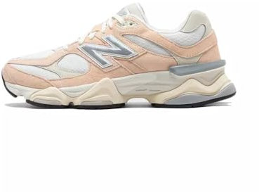 New Balance Herren 9060 Sneaker, Vintage Rose/Sea Salt/Silver Metallic, 4