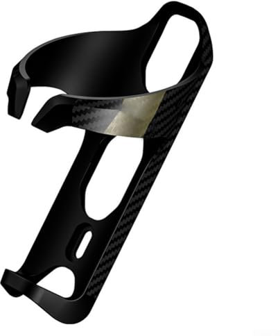 Porte-bidon ultra résistant pour vélo, matériau léger en fibre de carbone (orange)