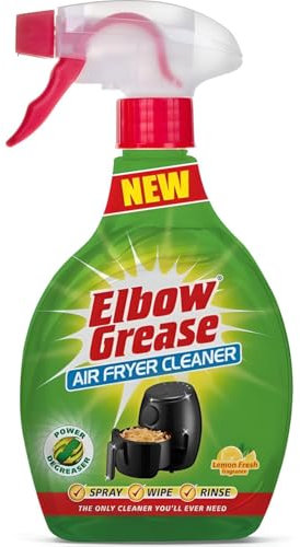 AMK® Elbow Grease Air Fryer Cleaner 500ml Powerful Degreaser Removes Burnt On Food and Grease Restores Shine