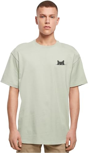 Merchcode Herren T-Shirt, 100% Baumwolle, softsalvia, L