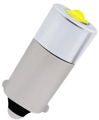 Bombilla LED de Repuesto P13.5S 3V 3W para Linterna Maglite 2D, Lámpara de Antorcha LED 3V, Bombilla de Alta Luminosidad, Segura y Duradera, Fácil Instalación, para Luz de Trabajo de Emergencia
