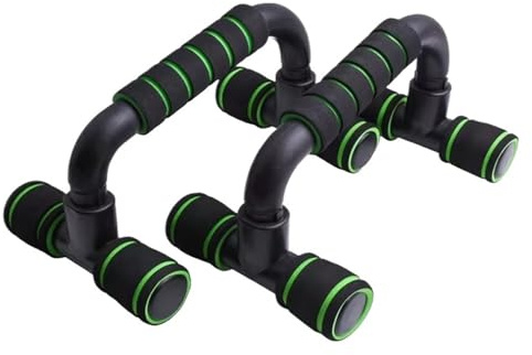 Handstand Barren Turnen Rutschfester Liegestützständer Home Fitness Power Rack Gym Griffe Liegestützstangen Übungstraining Bodybuilding-Ausrüstung(Green)