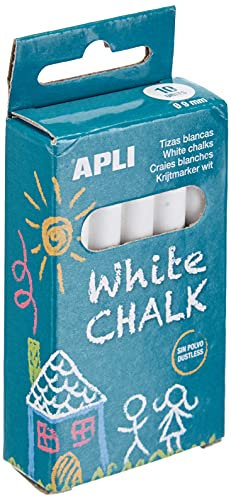 APLI Kids – Scatola gesso, colore: bianco, rotondo, 14576)