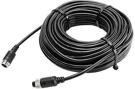 YMPA Rückfahrkamera Kabel 4 Pin 15 Meter länge 4Pin Verlängerung VK-4PK15