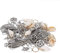 70pcs Haar Geflecht Ringe, Metall Dreadlocks Ringe Set Mode Mixed Flechten Haarschmuck Haarschmuck