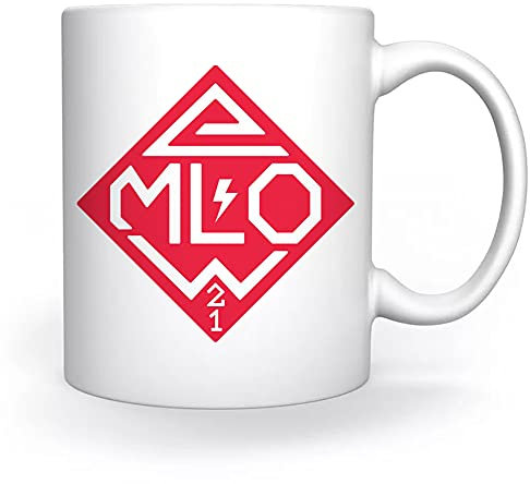 Emlow Symbol Tasse Weiß Für Kaffee Tee Cappuccino Kakao Mug White Coffee Tea Cacoa