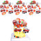 44 Stücke Feuerwehrmann Kuchen Topper, Feuerwehrauto Cake, Happy Birthday Cake Topper, Geeignet für Kindergeburtstage