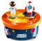 WEofferwhatYOUwant Spieluhr - Mondlandung Thema mit Tanzenden Astronaut und Raumschiff Figuren - Fly Me to the Moon Melodie - Ohne Batterien - Kinder Party Dekoration