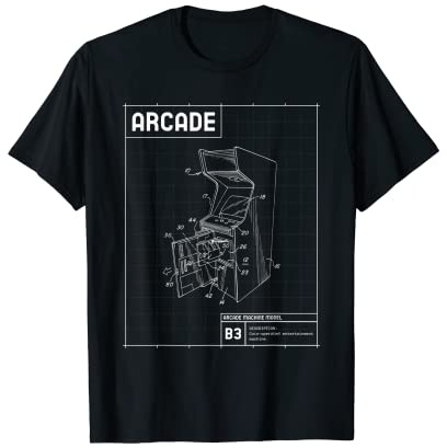 Borne Arcade | Retro Game | Objet Geek Insolite 1980 T-Shirt