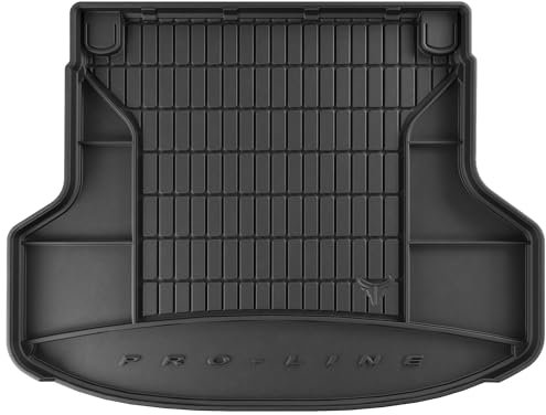 MOTOS Kofferraum schutzmatte passend für Kia Ceed III ab 2018 Kombi, mit seitlichen Aussparungen, ohne Subwoofer Verbessern Sie Ihren Reisekomfort mit Antirutschmatte Auto TM - Allwetter fußmatten Aut