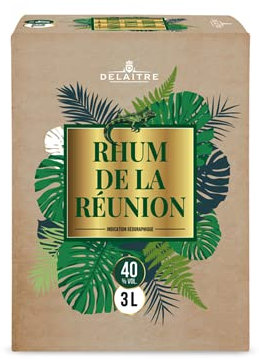 Cubi Rhum Ambré Delaitre 40° 3L