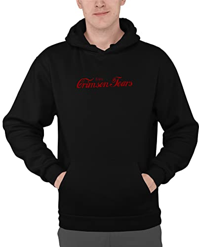 Luxyl Unisex Crimson Tears Hoodie Black Small