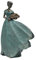 Guichifun Fairy Statue Collection Home Decoration - Leaf Angel Girls Resin Modern Table Decor for Living Room Office Sculpture Decor for Women Indoor Rustic Figures Gift 5 x 3 x 7.5 Inch
