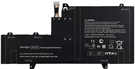 SwarKing Replacement Battery OM03XL Replacement Laptop Battery Compatible with HP EliteBook X360 1030 G2 HSTNN-IB70 863167-1B1 Series