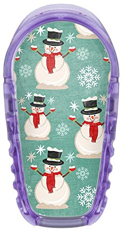 Aufkleber Sticker für Dexcom G6 Sensor 2x Schneemann myDili Diabetes-Zubehör
