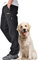 yeyity Herren Softshellhose Gefüttert Outdoorhose Wasserdicht Wanderhose Warm Skihose Snowboardhose Winddichte Thermohose Schneehose Winter Trekkinghose(MH4409,Black,42)