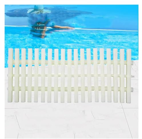 XILYZMO Canaleta Desague Rejilla, Antideslizante Patrón Diamante Zanja Desbordamiento, Patios Piscina Flexible Canal Drenar, Fácil Instalar Empalme Cubierta Zanja (Color : 11.8x39in, Tamaño : 4pcs)