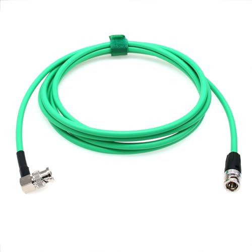 HangTon 12G 4K Raw SDI Koaxial Videokabel BNC auf BNC Canare LV-61S 75 ohm für Sony Alexa DSMC2 Kamera Blackmagic SmallHD Atomos Monitor Soft Shielded 1M