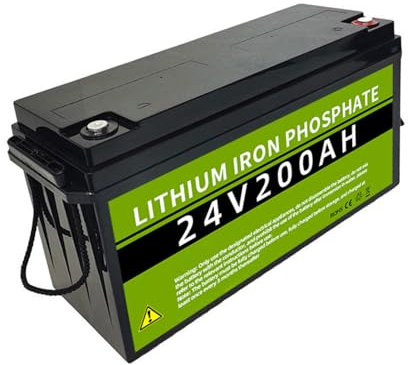 WILLQ 12.8V 100Ah 200Ah 300Ah LiFePO4 Battery 24V 50Ah 200Ah Lithium Ion Battery with BMS Perfect for RV/Marine/Off-Grid/Camping/Home Energy Storage,24V200Ah