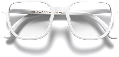 LONDON MOLE® Hollywood dünne leichte Lesebrille | Schlanke quadratische fassung | Zeitgemäßer minimalistischer stil | Damen und herren