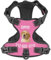 WINKEEY Harnais Chien Personnalisé Harnais Anti Traction pour Chien Réglable Réfléchissant Harnais Gilet pour Chiens Petits Moyens Grands, Rose