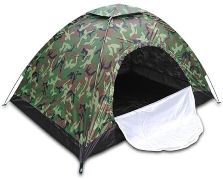 tuwiwol UV geschütztes Zelt für eine Person, selbst schädliche Sonnenstrahlen, multifunktionales, wasserdichtes Campingzelt aus Polyester, einfach aufzubauen