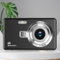 Appareil Photo Numérique de Poche pour la Photographie, Appareil Photo Point and Shoot HD 12 MP 1080p avec écran TFT 2,4 Pouces, Zoom 16X, Mise au Point Automatique, Caméras