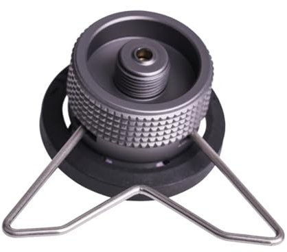 BELLIFFY Adaptateur De Réservoir De Gaz Professionnel pour Camping Conversion De Réchaud Extérieur Accessoire pour Bouteilles De Gaz Facile à Utiliser Parfait pour Barbecue Et