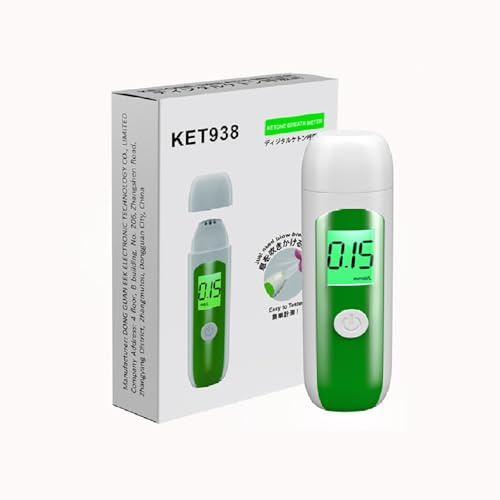 Keton-Atemmesser, digitaler Ketose-Tester, genaue Messung, hilft bei der Überwachung Ihres Gewichts und Ihrer Ketose (Mool/L)