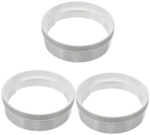 MAGICLULU 3pcs Air Conditioning Accessories Interface Pump Portable Air Conditioner Exhaust Air Hose Reel Toilet Handles Flush Lever Air Conditioner Portable Kit Spool Plug White Plastic