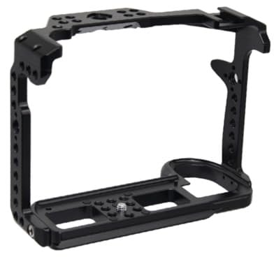 Camera Cage With 1/4 3/8 Holes For S1H S1R Camera Extension For Microphones Lighting Gear Attachment