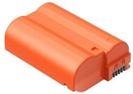 Lithium Battery EN-EL15c EN-EL25 USB-C Rechargeable Camera Battery 1000mAh 7.6V Fast Charging ,Compatible For Nikon, Z30 Z50 Z6III Z8 Z7II Z6 D850(EL15c Orange)