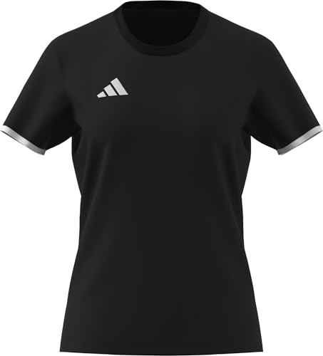 adidas Damen Entrada26 Shirt, Black/White, L Tall