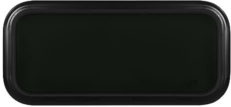 CFTGIW Fixes RV -Fenster 900 X 400 Mm Aluminiumlegierung Temperiertes Glas Blocking für Anhänger für 48? 53 Mm/.? (Für 48-53 mm/1,9-2,1 Zoll Wandstärke)