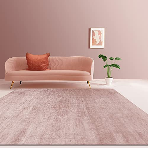 Decorazioni soggiorno Moquette moderno minimalista rosa anti-scivolante anti-sbiadimento tappeti stanza da letto tappeto bimba cameretta 200x350cm