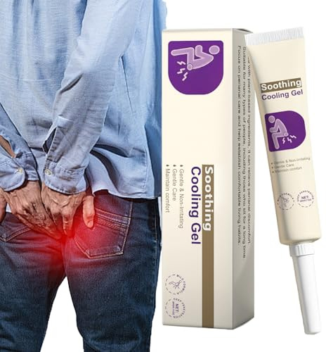 YNPQTDS Gel Apaisant pour l'Anus - 20g Pommade De Soulagement Des Brûlures Anales | Crème Nourrissante - Pour Brûlure Inconfort Démangeaison Récupération Postpartum Après Exercice Hôpital