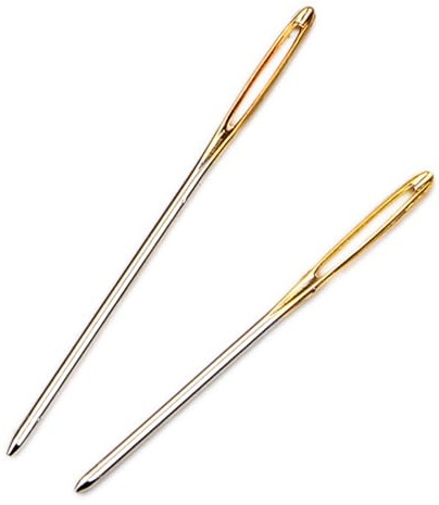 2 Pack Darning Needles for Wool, for Tapestry Darnings or DIY Crafting