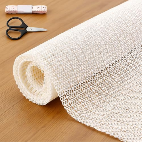 ZOCONE 150x200cm Teppich Antirutschunterlage Zuschneidbare Meterware Antirutschmatte für Teppich Rolle rutschfeste Unterlage Bettvorleger Rutsch Stop PVC Teppichstopper für Auto Kofferraum Tisch