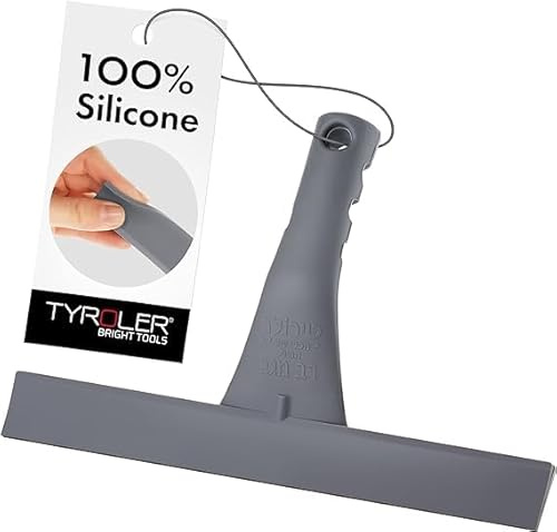 Tyroler Escobilla Limpiacristales con Hoja de silicona