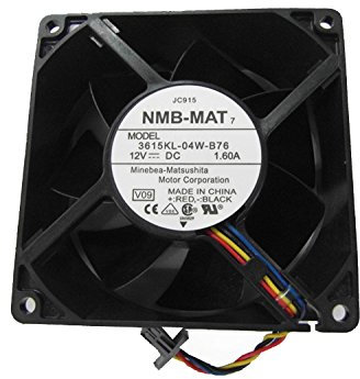 Zyvpee 92 x 92 x 38 mm 3615 Kl-04 W-b76 12 V 1.6 A 4 Fils Jc915 279371–001 Ml570g2 Serveur Ventilateur de processeur